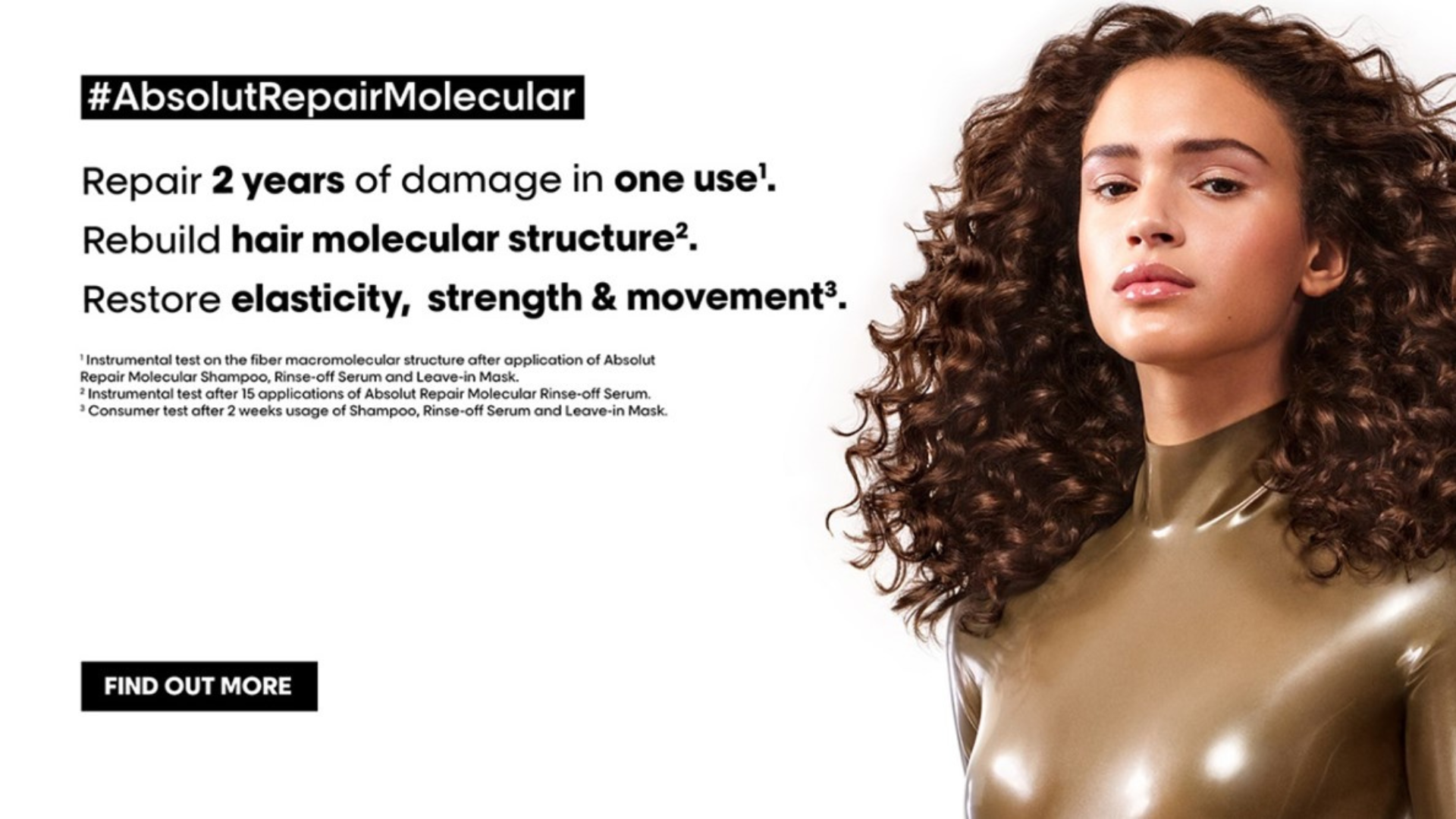 Reset Hair Damage: L'Oréal Professionnel's Absolut Repair Molecular Range