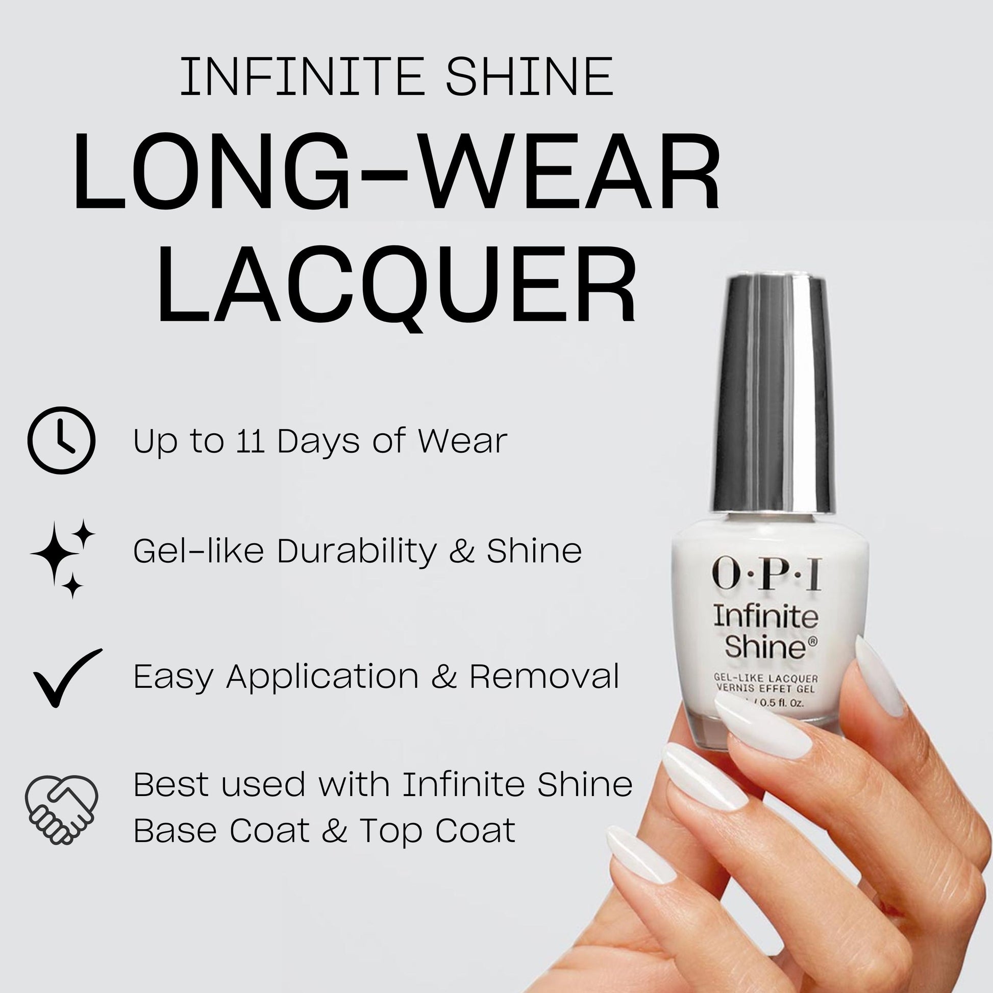 OPI Infinite Shine ProStay Base & Top Coat 15ml Duo Pack - Price Attack