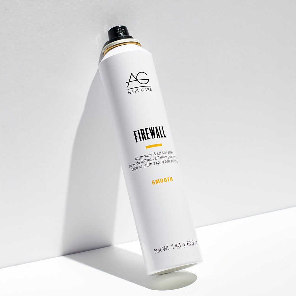 AG Hair Smooth Firewall Argan Shine & Flat Iron Spray 143g - Price Attack