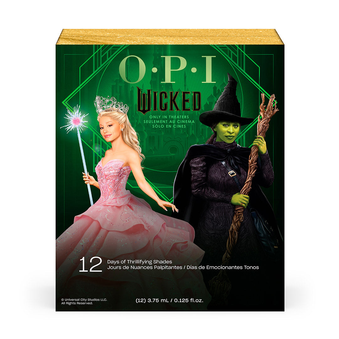 OPI x Wicked Nail Lacquer 12pc Mini Advent Calendar