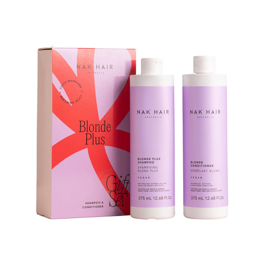 Nak Hair Blonde Plus 375ml Duo Pack