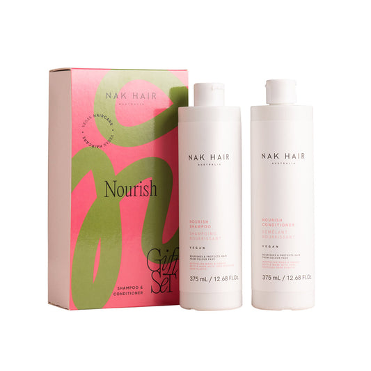 NAK Hair Nourish 375ml Duo Pack