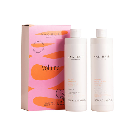 NAK Hair Volume 375ml Duo Pack