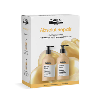 L'Oreal Professionnel Serie Expert Absolut Repair 500ml Duo Pack