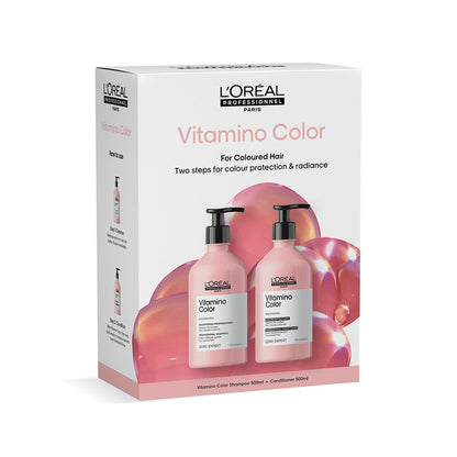 L'Oreal Professionnel Serie Expert Vitamino Color 500ml Duo Pack