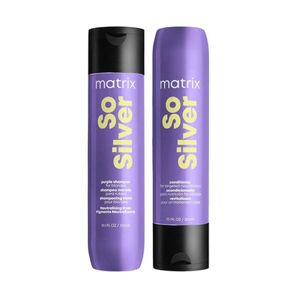 Matrix Total Results So Silver Duo Pack 300ml