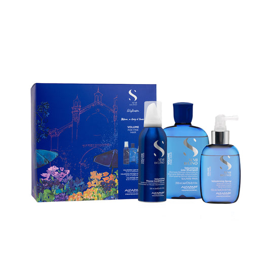 Alfaparf Milano Semi Di Lino Volumizing Trio Pack