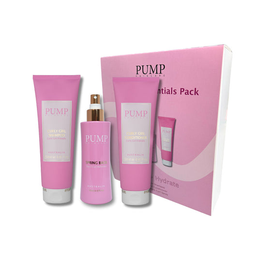 Pump Haircare Curly Girl Trio Pack