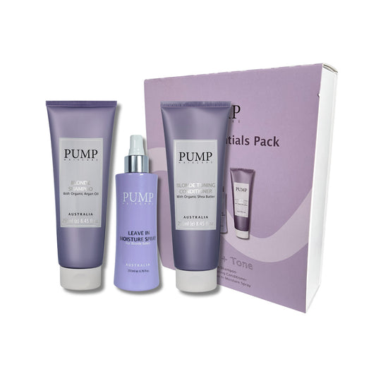 Pump Haircare Blonde Trio Pack