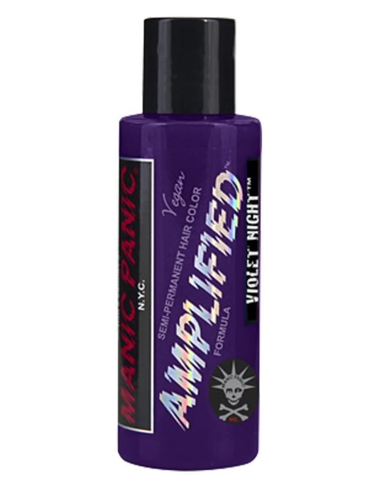 Manic Panic Amplified Semi Permanent Hair Colour Violet Night 118ml - Price Attack