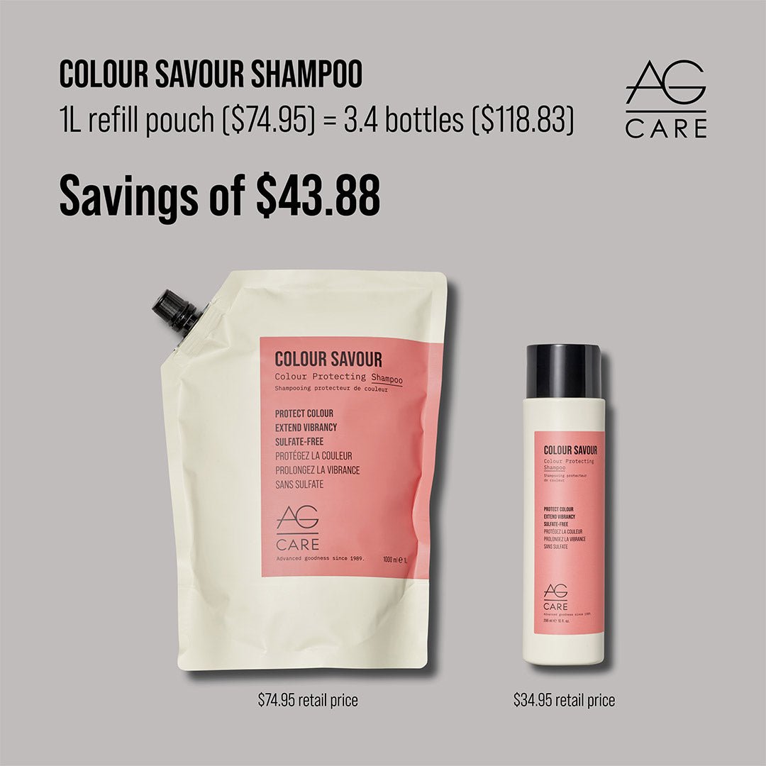 AG Care Colour Savour Colour Protecting Shampoo 1L - Price Attack