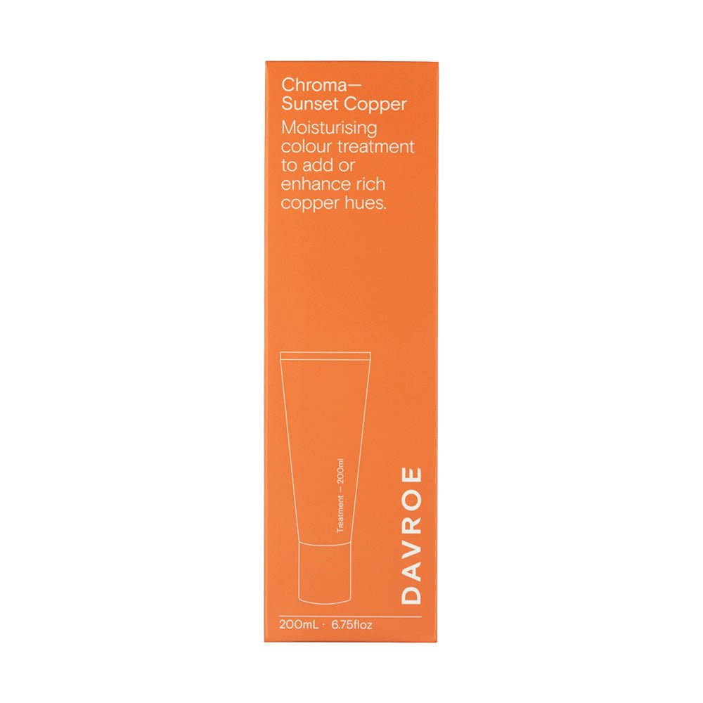 Davroe Chroma Colour Treatment Sunset Copper 200ml - Price Attack