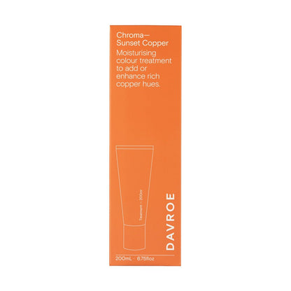 Davroe Chroma Colour Treatment Sunset Copper 200ml - Price Attack