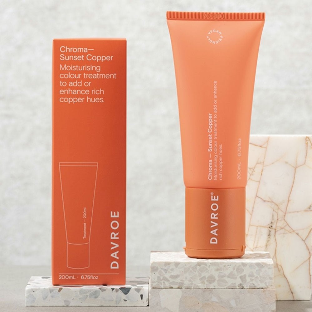 Davroe Chroma Colour Treatment Sunset Copper 200ml - Price Attack