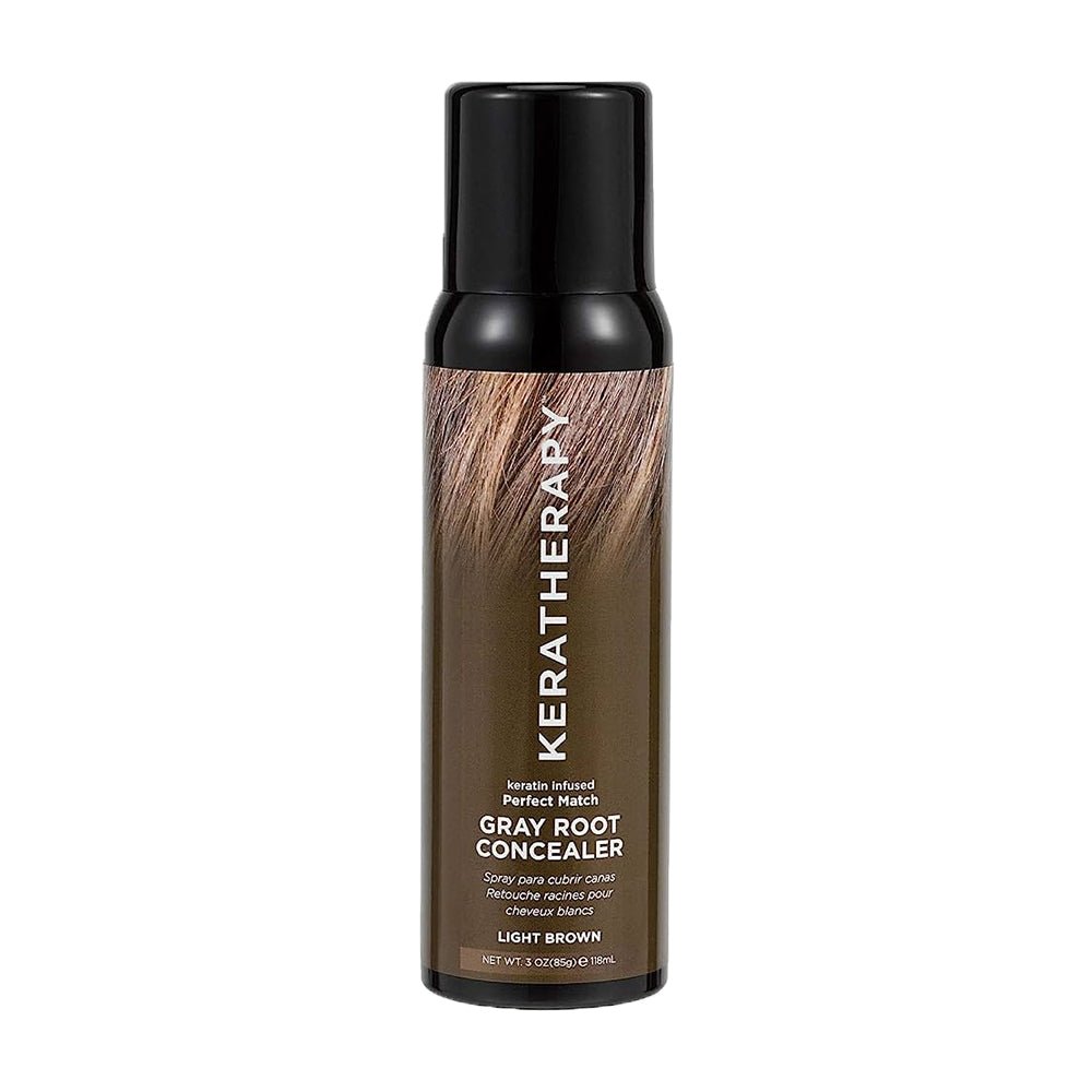 Keratherapy Gray Root Concealer Light Brown 118ml - Price Attack