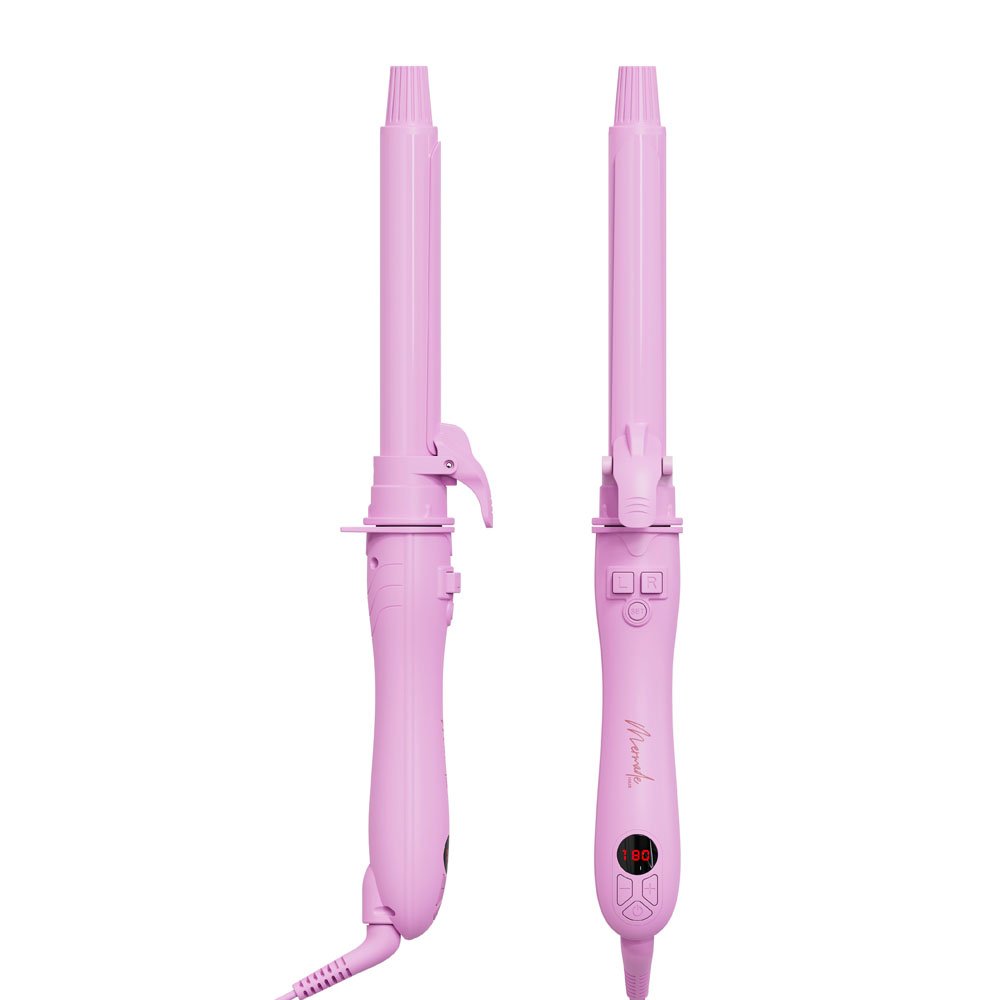 Mermade Hair Spin Curler 25mm Pink - Price Attack