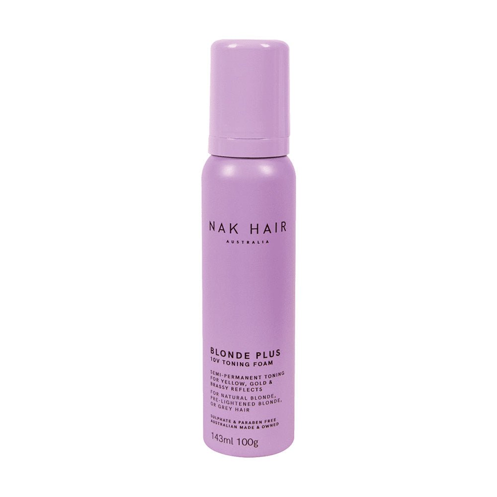 NAK Hair Blonde Plus 10V Toning Foam 100g - Price Attack