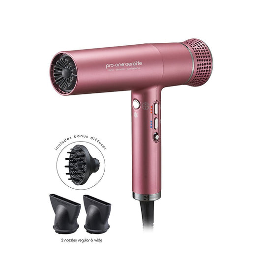 Pro-One Aerolite Hair Dryer Blush - Price Attack