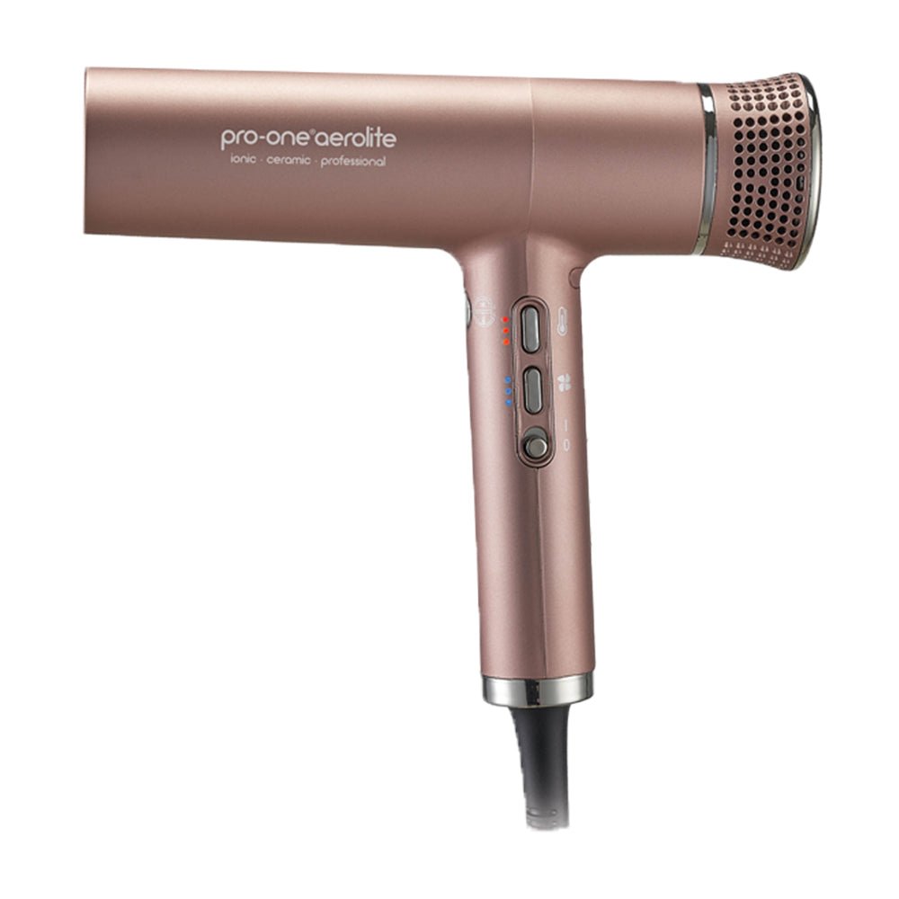 Pro-One Aerolite Hair Dryer Rose Gold - Price Attack