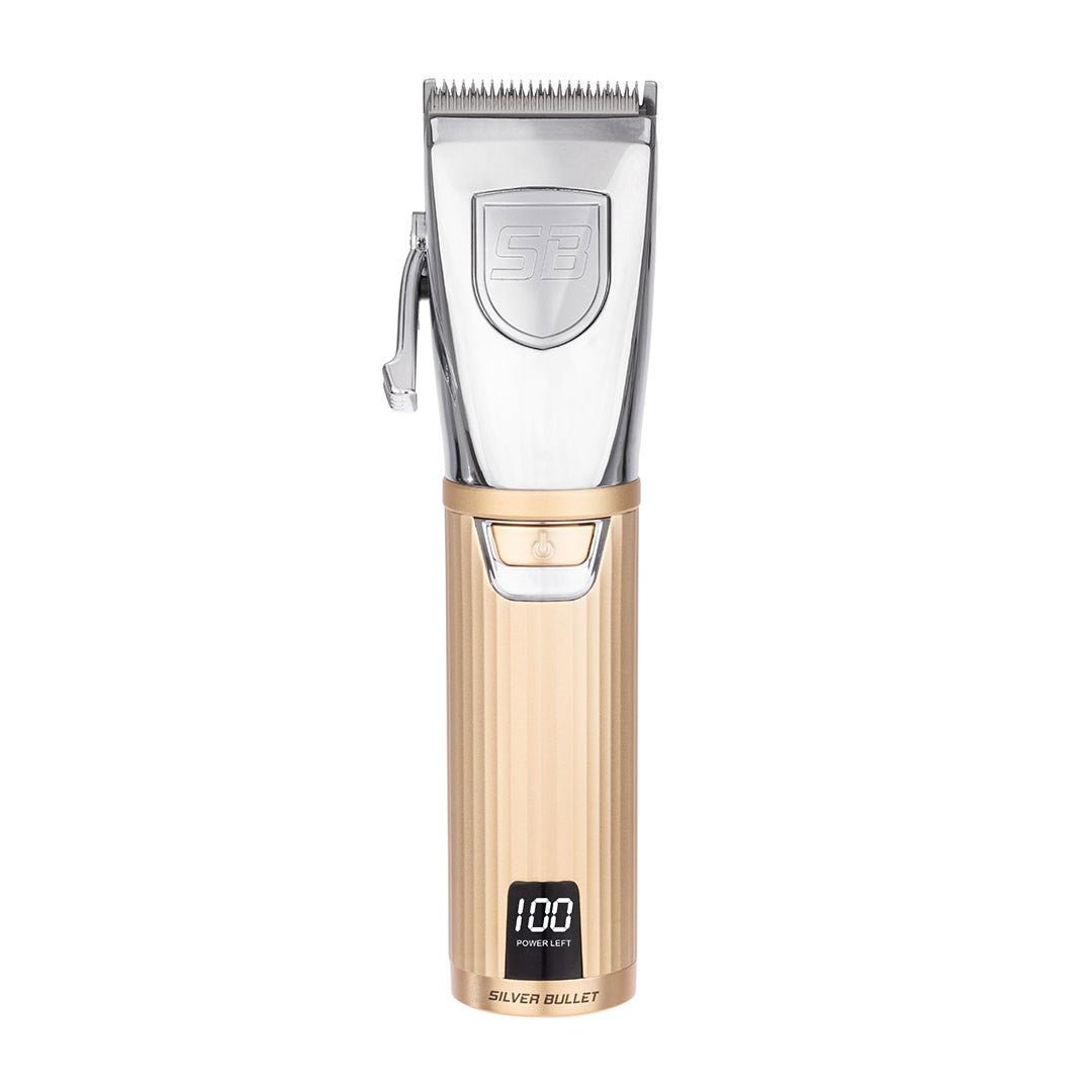 Silver Bullet Grenadier Metal Hair Clipper Gold - Price Attack